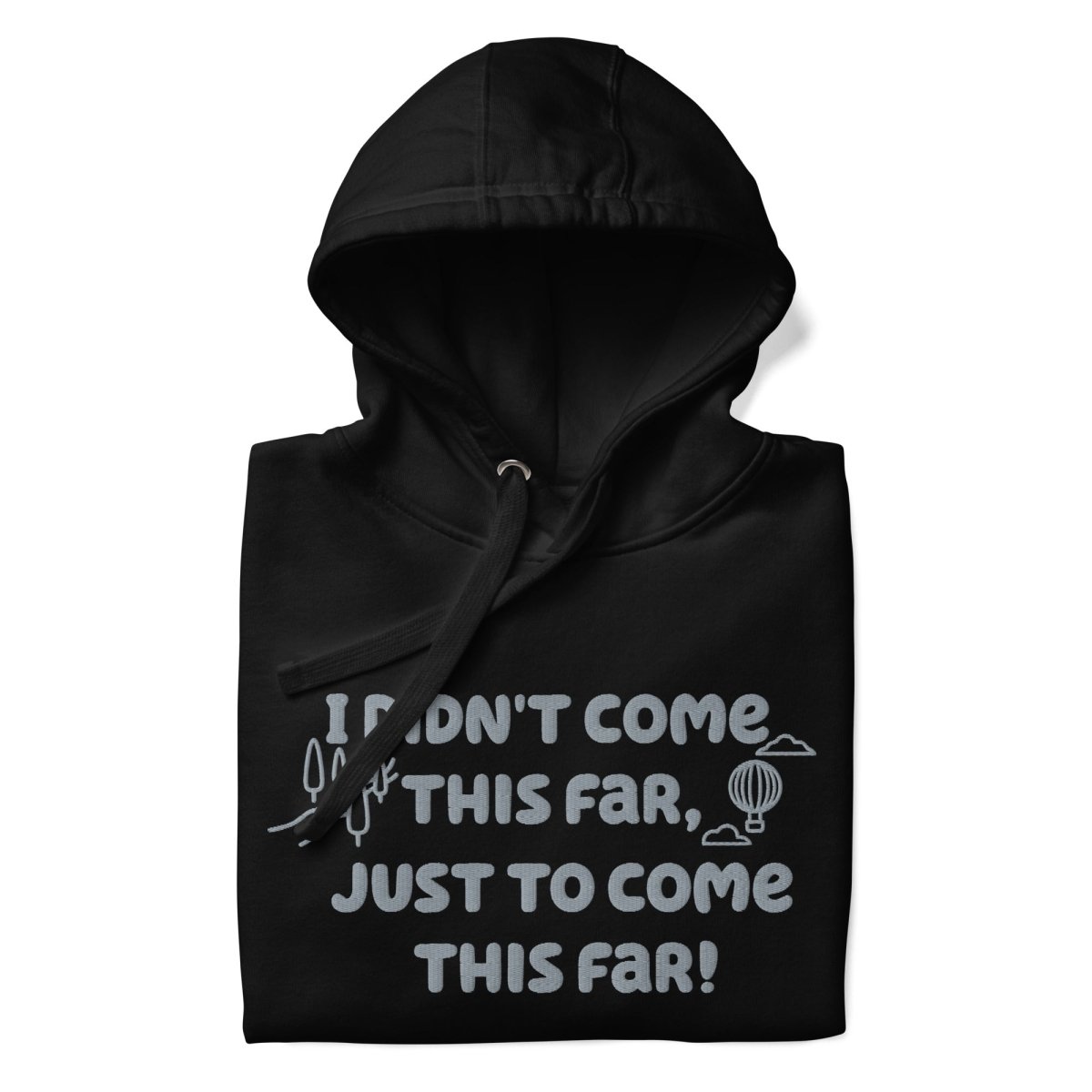 Premium Embroidered Journey Beyond Hoodie for Men & Women - Cozy Pullover Sweatshirt for Travel, Hiking & Outdoor Adventures