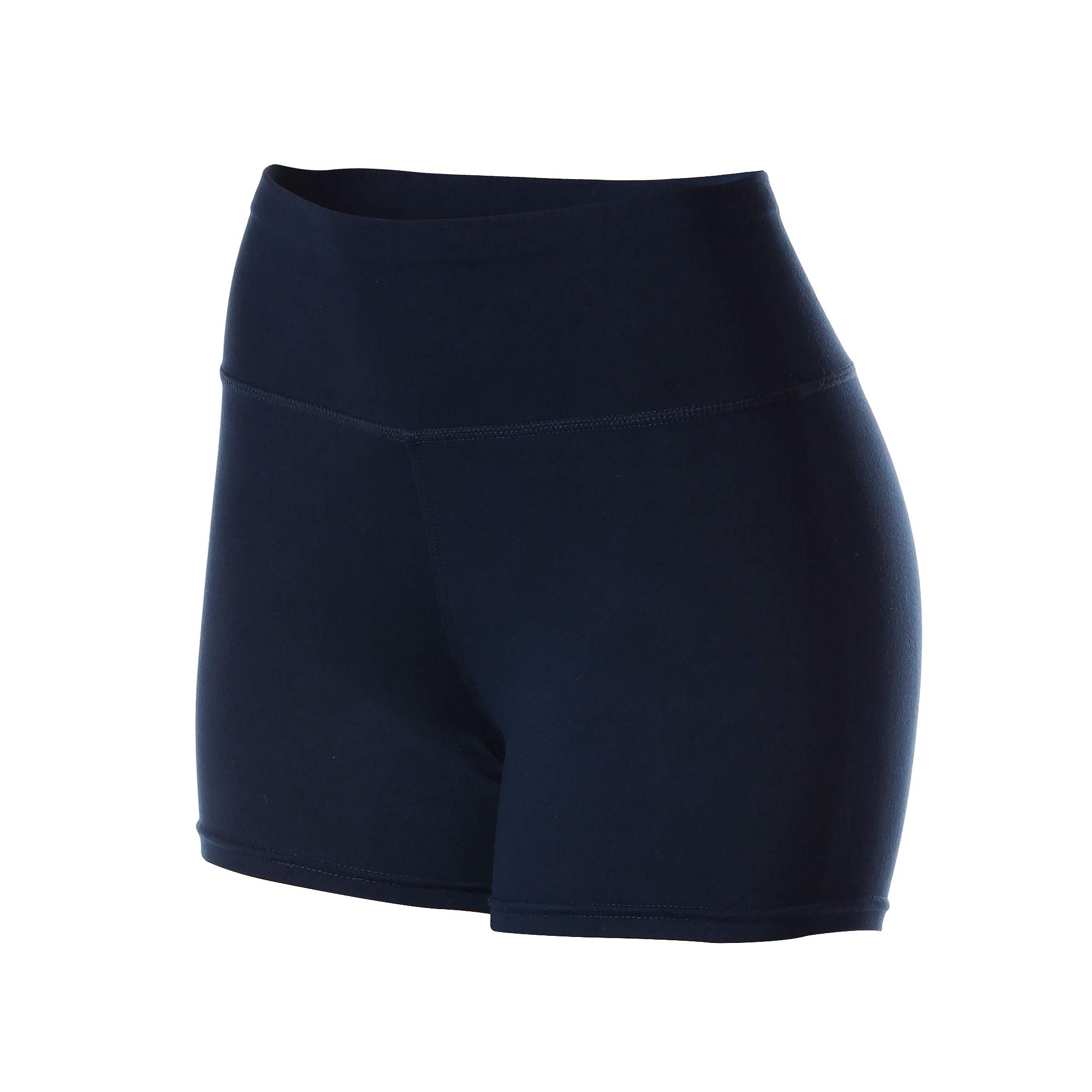 Women's High Waist Workout Shorts - Yoga, Running, Dance, Gym & Volleyball Athletic Short Pants - Perfect for Cheerleading, Fitness & Active Lifestyle