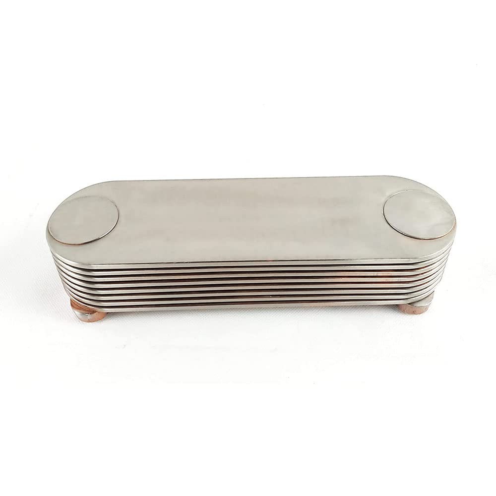 Hino EP100 P11C Oil Cooler 132161370 - High Performance Replacement Part for Heavy Duty Trucks & Commercial Vehicles | Perfect for Engine Cooling & Maintenance