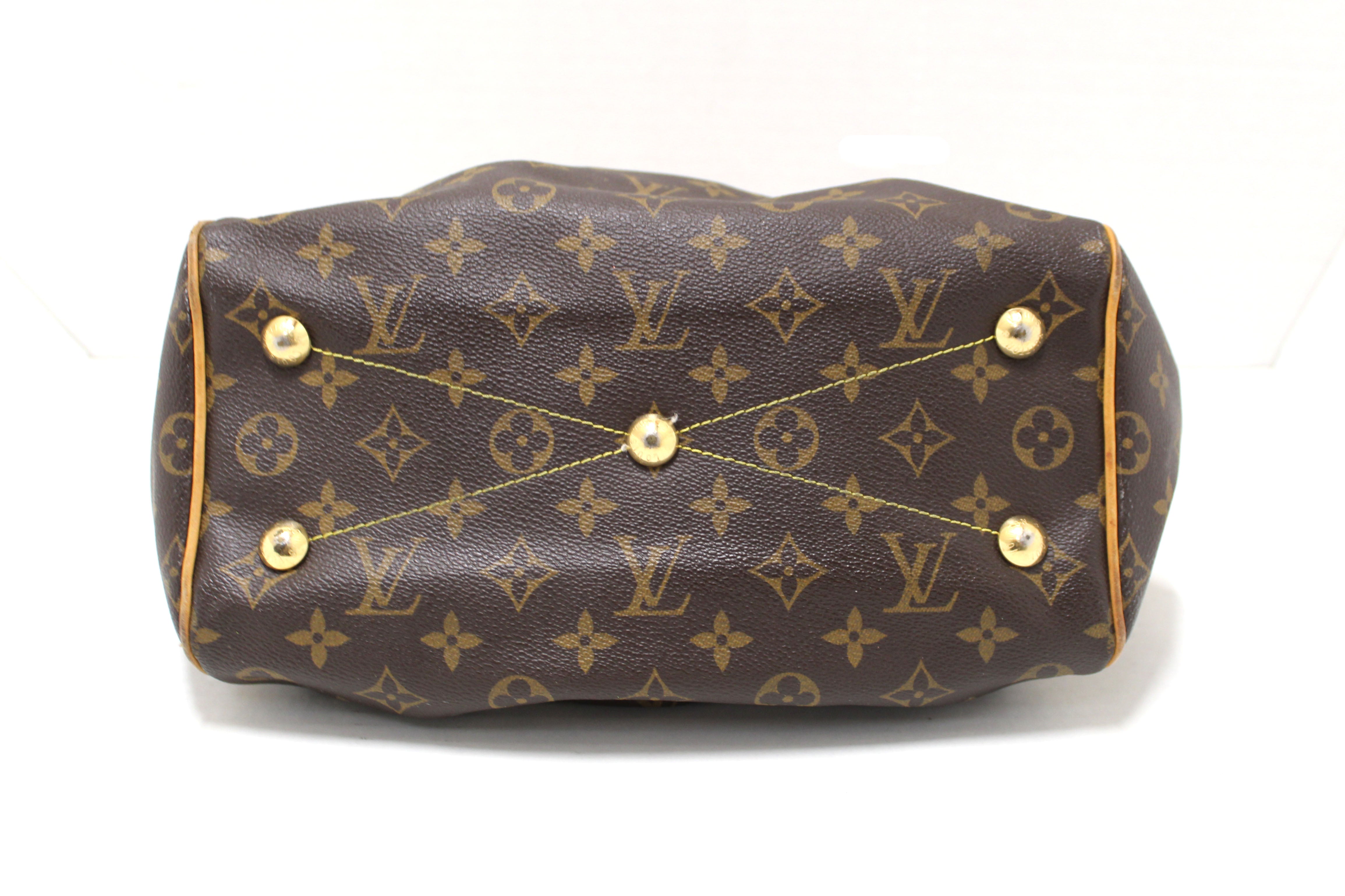 Authentic Louis Vuitton Monogram Canvas Tivoli PM Handbag - Luxury Designer Shoulder Bag for Women, Perfect for Work, Travel & Everyday Use