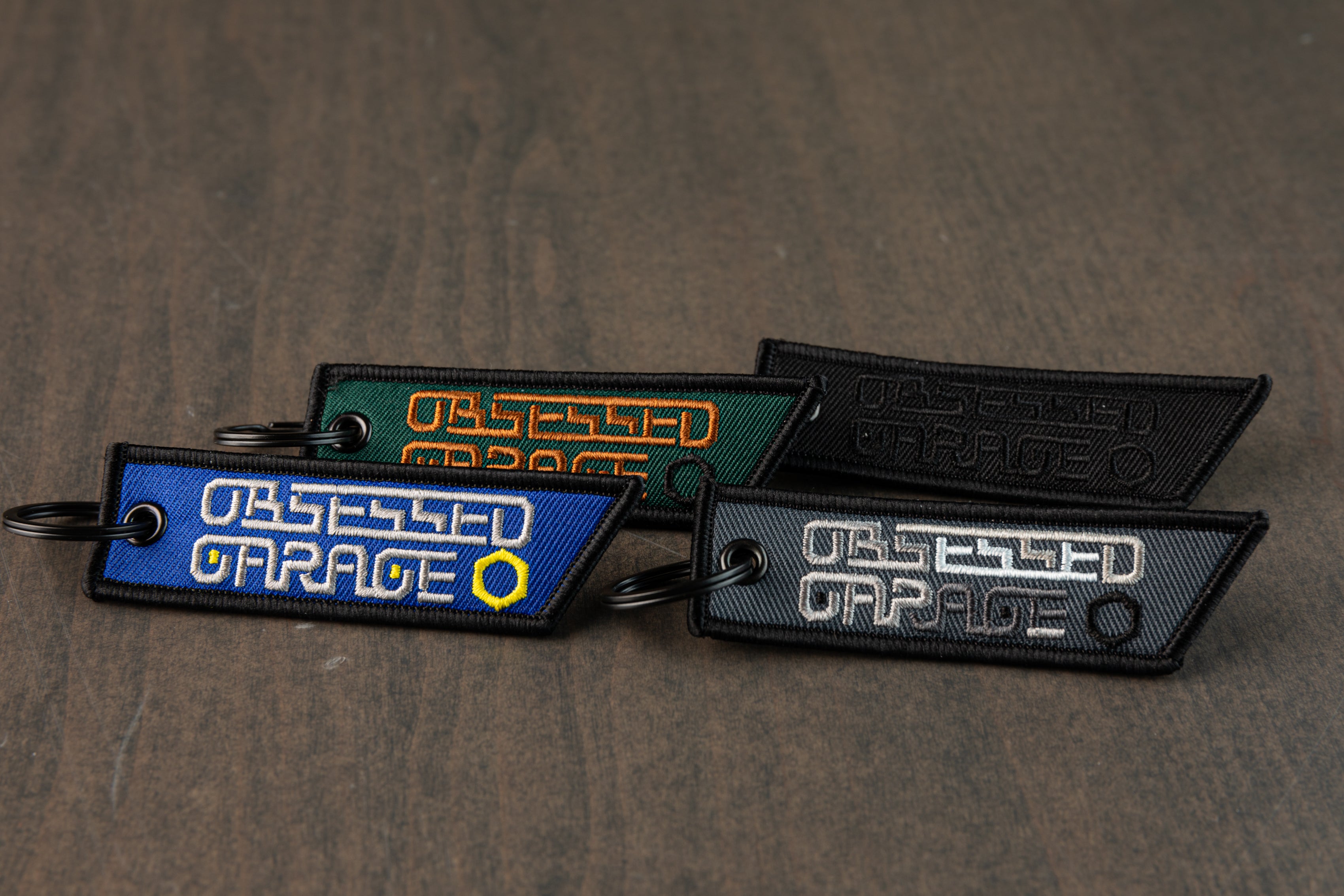 Obsessive Garage Mini Key Tag - Durable & Customizable Keychain for Car, Home & Office - Perfect for Organizing Keys, Backpacks & Luggage