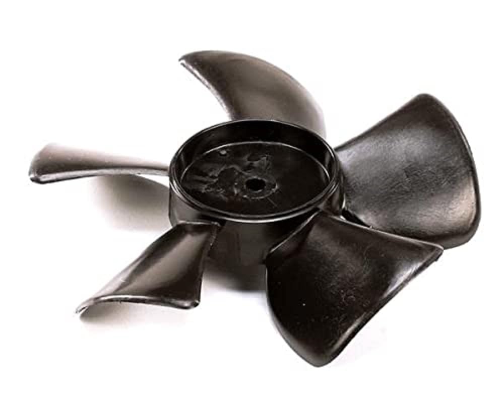 4-Blade Plastic Evaporative Cooling Fan - Black | Portable Air Cooler for Home, Office & Outdoor Use