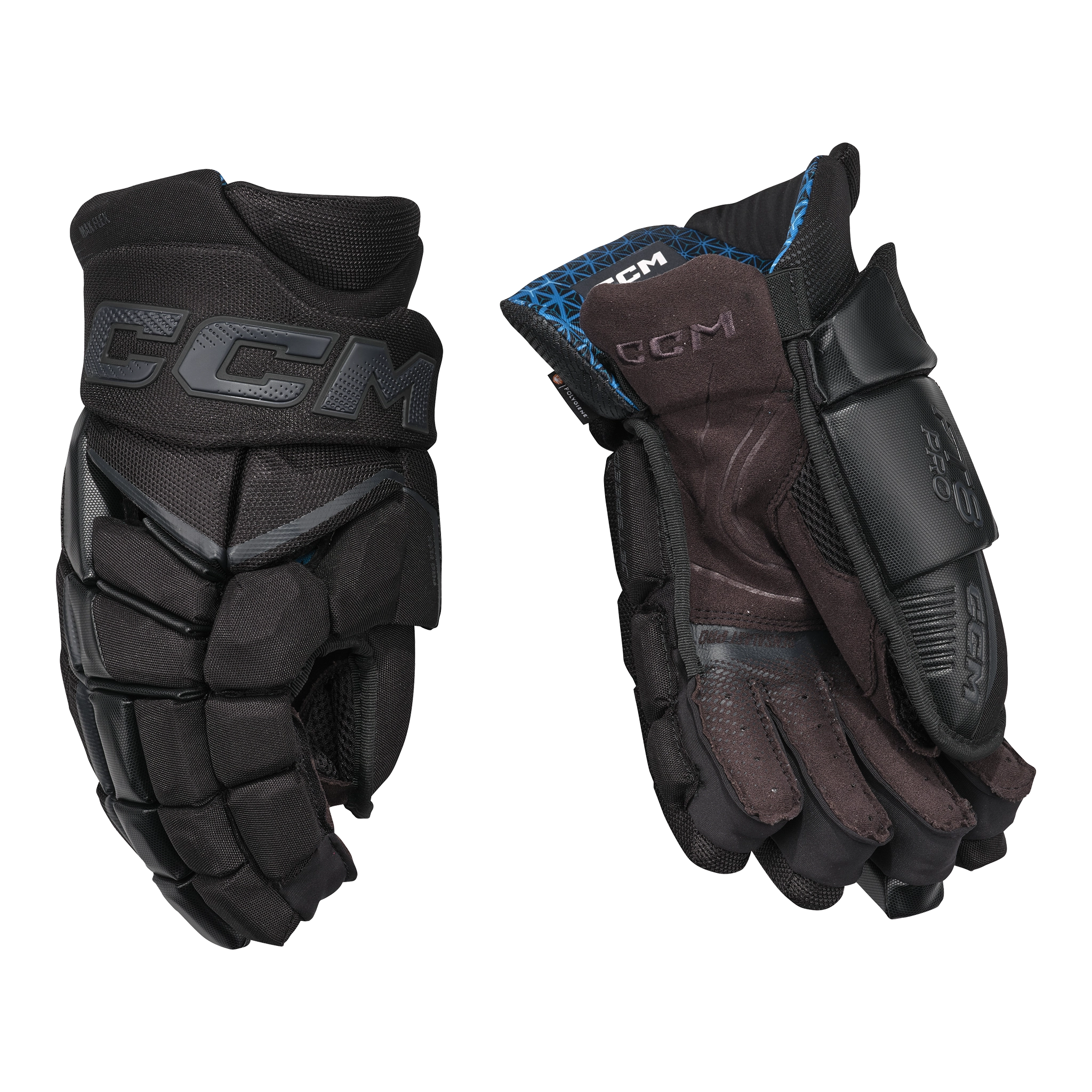 CCM JetSpeed FT8 Pro Hockey Gloves - Senior Level Ice Hockey Gloves for Men - Perfect for Competitive Games & Practice Sessions