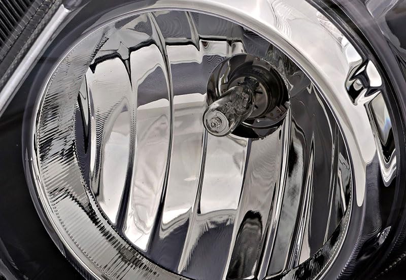 Nissan Altima Coupe Headlights Lamps Set - Halogen Replacement for Driver & Passenger Side (2010-2013 Models) - Perfect for Night Driving & Auto Restoration Projects