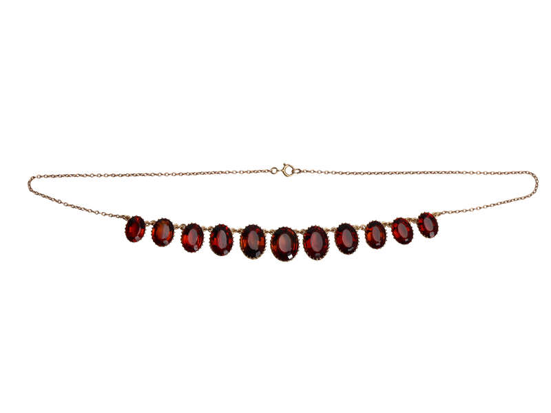 Ring of Fire Madeira Citrine Necklace – Elegant Gemstone Jewelry for Women | Perfect for Weddings, Parties & Everyday Wear