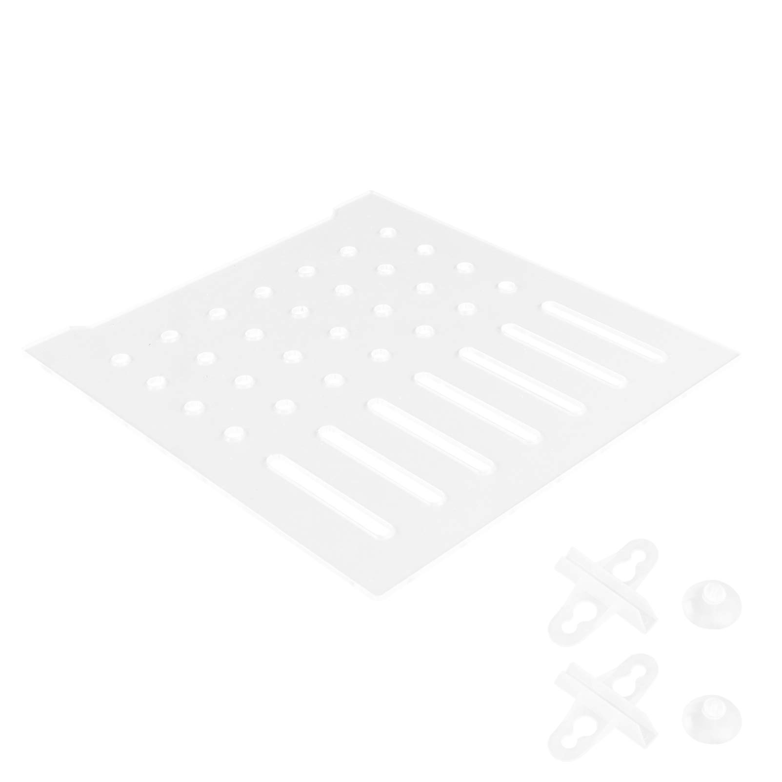Balacoo Clear Acrylic Aquarium Divider Panel - Fish Tank Separator Grid for Bottom & Breeding