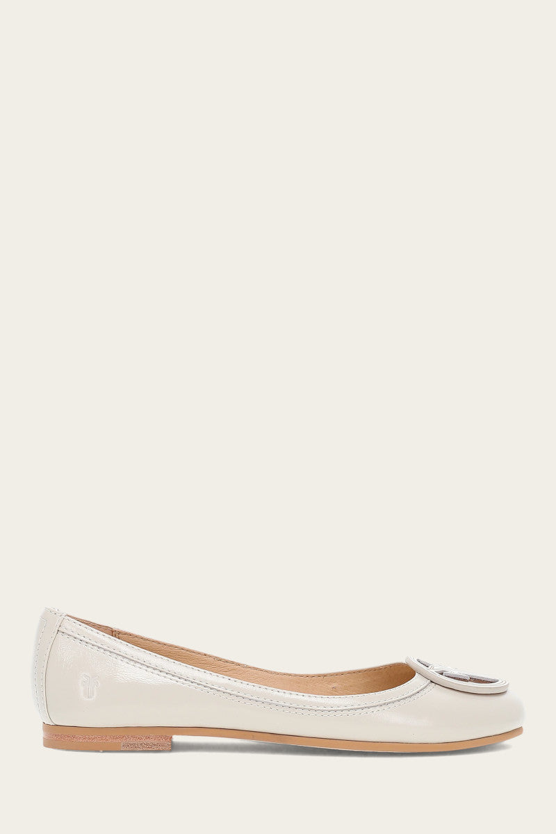 Carson Logo Ballet Flats for Women - Comfortable & Stylish Shoes for Dance, Work & Casual Wear