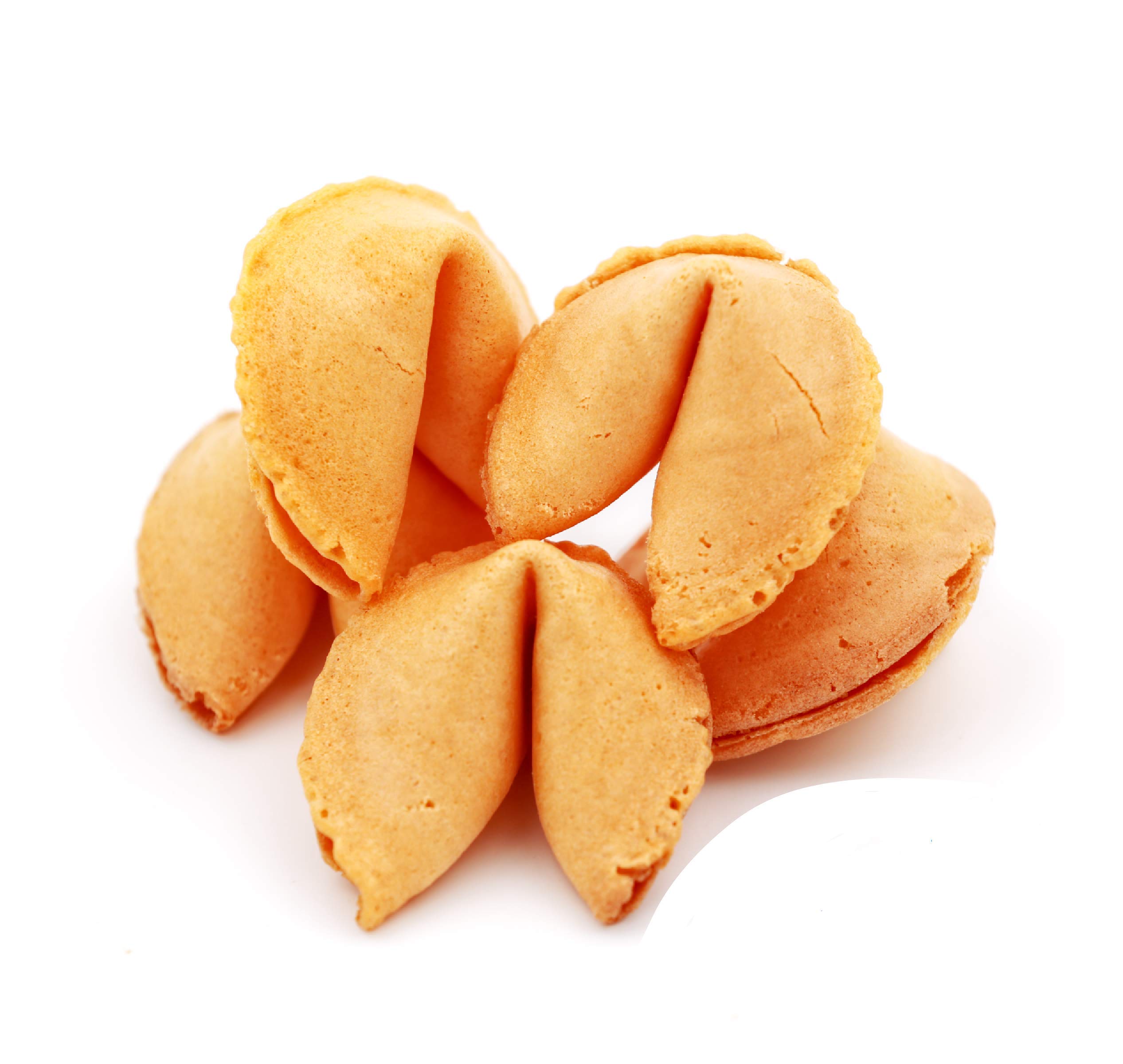 Premium Fortune Cookies 100Pk | Individually Wrapped Bulk Fortune Cookies | Fresh Baked Chinese Fortune Cookie Rounds | USA Made | Perfect for Chinese New Year Celebrations, Party Favors & Dessert Displays