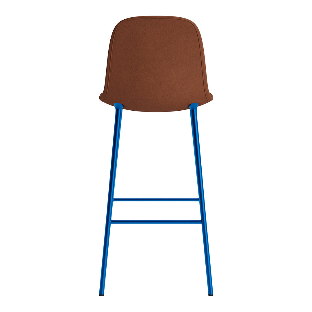 Modern Form Bar Chair - Fully Upholstered Counter Stool with Comfortable Seat - Perfect for Kitchen Islands, Breakfast Bars & Home Bars