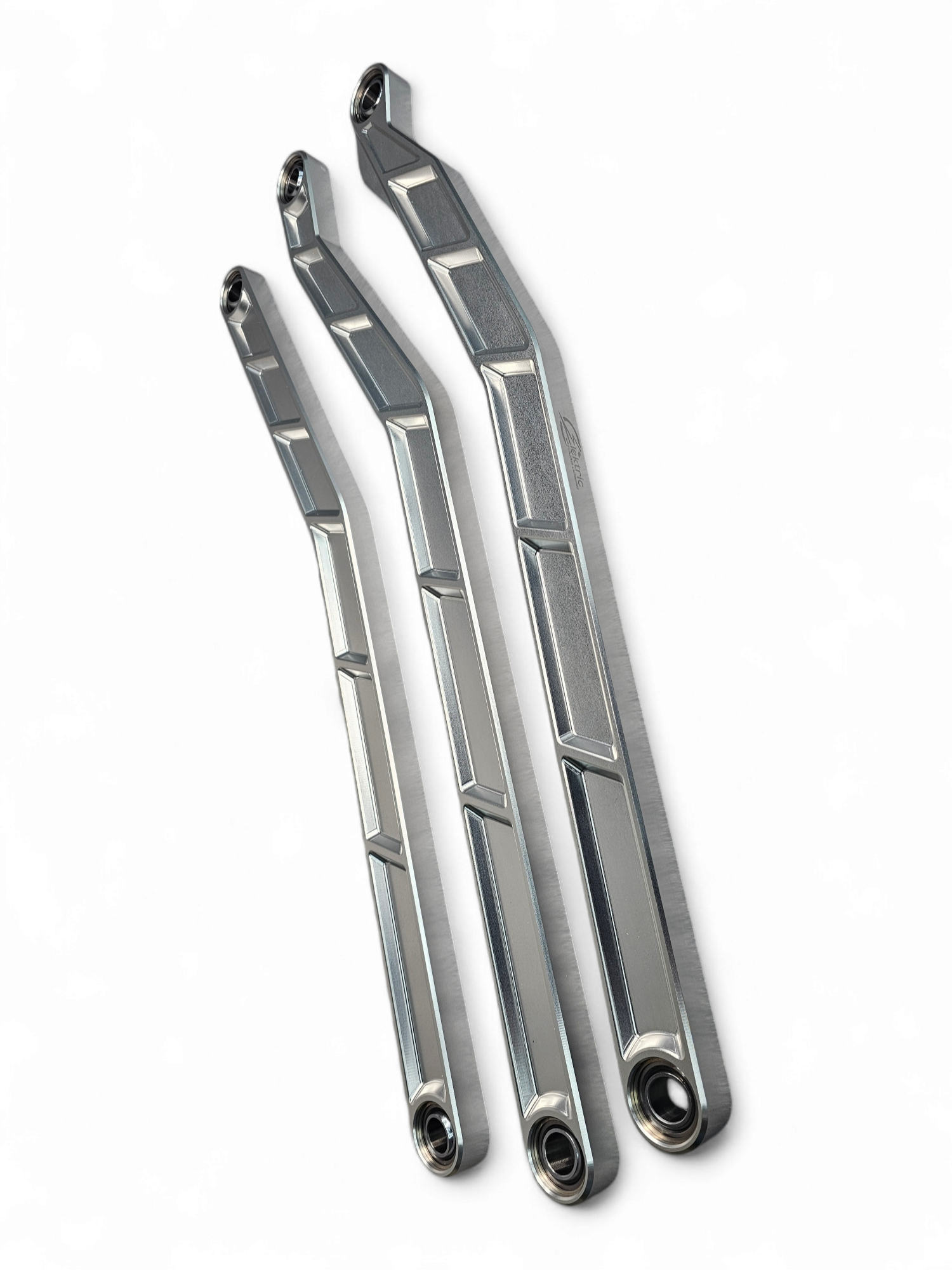 Can Am X3 Maverick High Clearance Radius Rods (2017-Present) - Clear Finish for 72