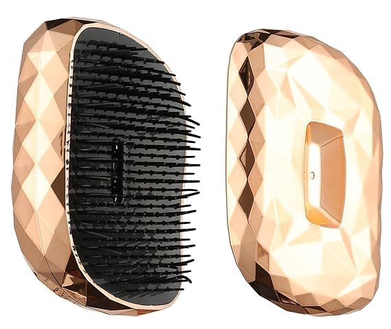 M.S TRADERS Detangling Hair Comb Brush for Women, Men & Kids - Wet & Dry Hair Detangler with Wide Teeth - Perfect for Curly, Thick, and Long Hair - Salon Quality Hair Brush for Smooth & Tangle-Free Styling at Home or On-The-Go