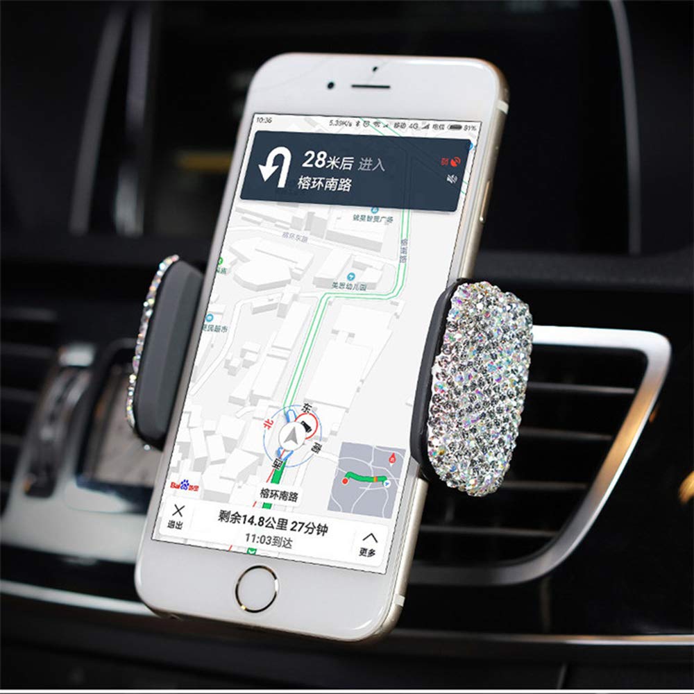 Universal Car Phone Holder - Adjustable 360° Rotation for 4-6.5