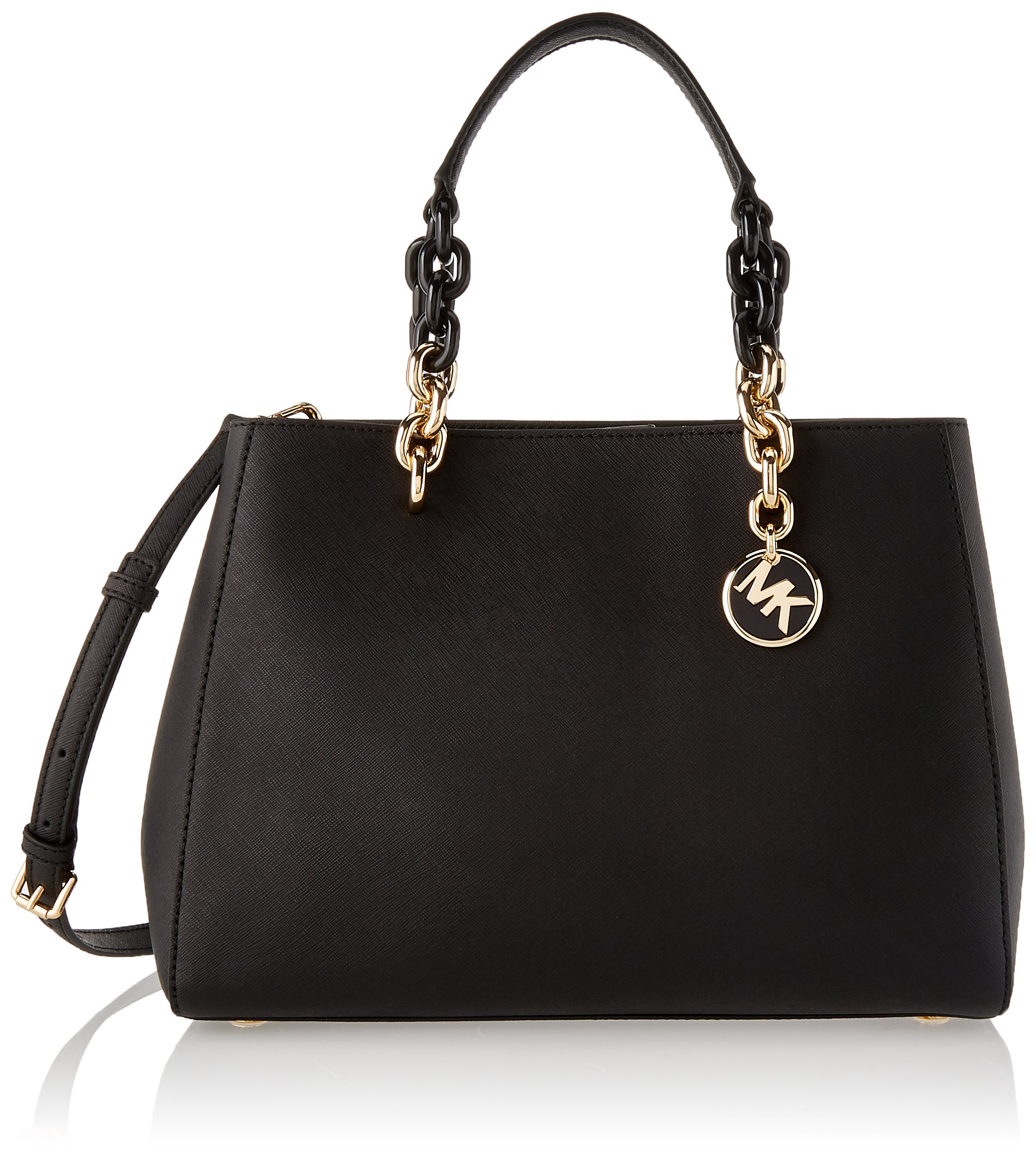 Michael Kors Women's Cynthia Large Leather Hobo Shoulder Bag - Stylish Crossbody Purse for Work, Travel & Everyday Use