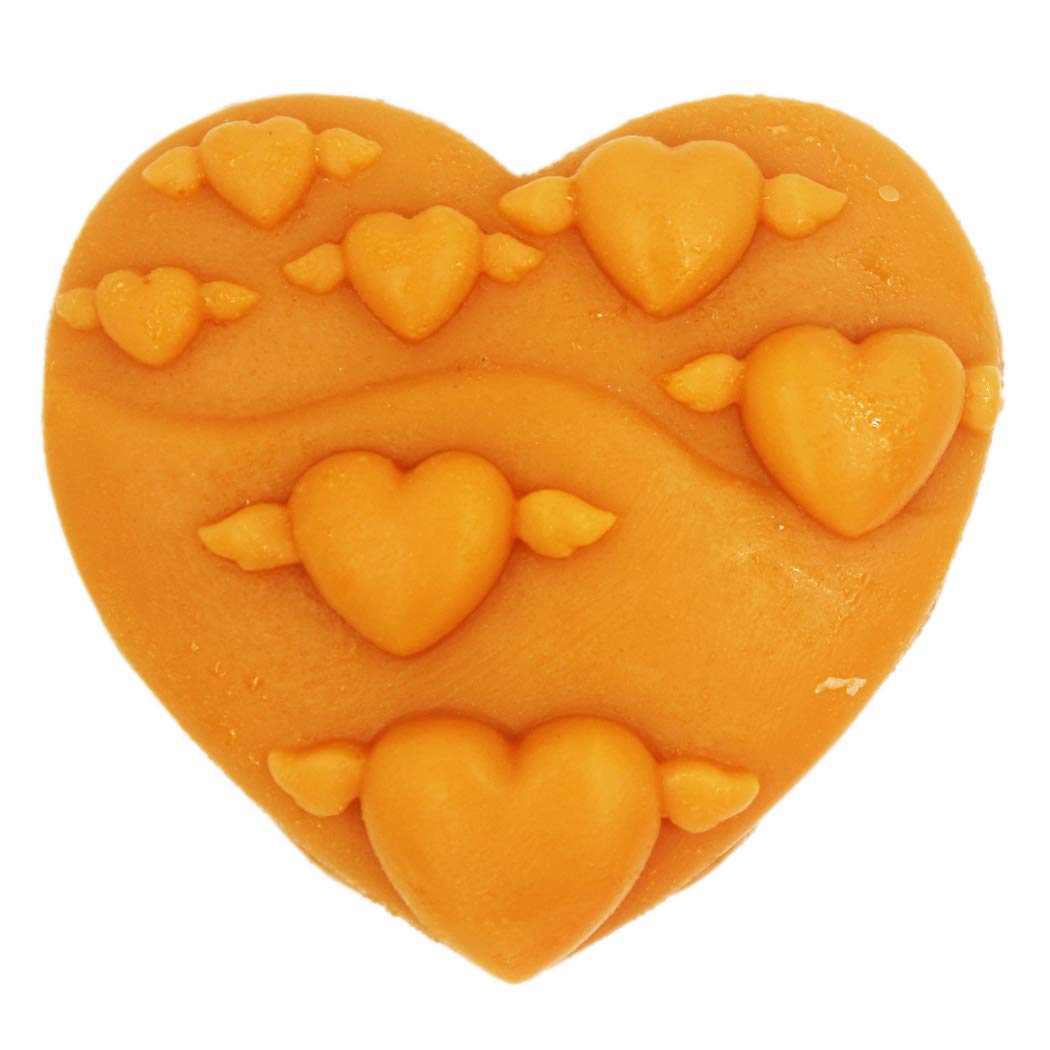 Heart-Shaped Silicone Soap Mold for DIY Handmade Soap Making - Perfect for Valentine's Day Gifts, Wedding Favors, and Craft Projects