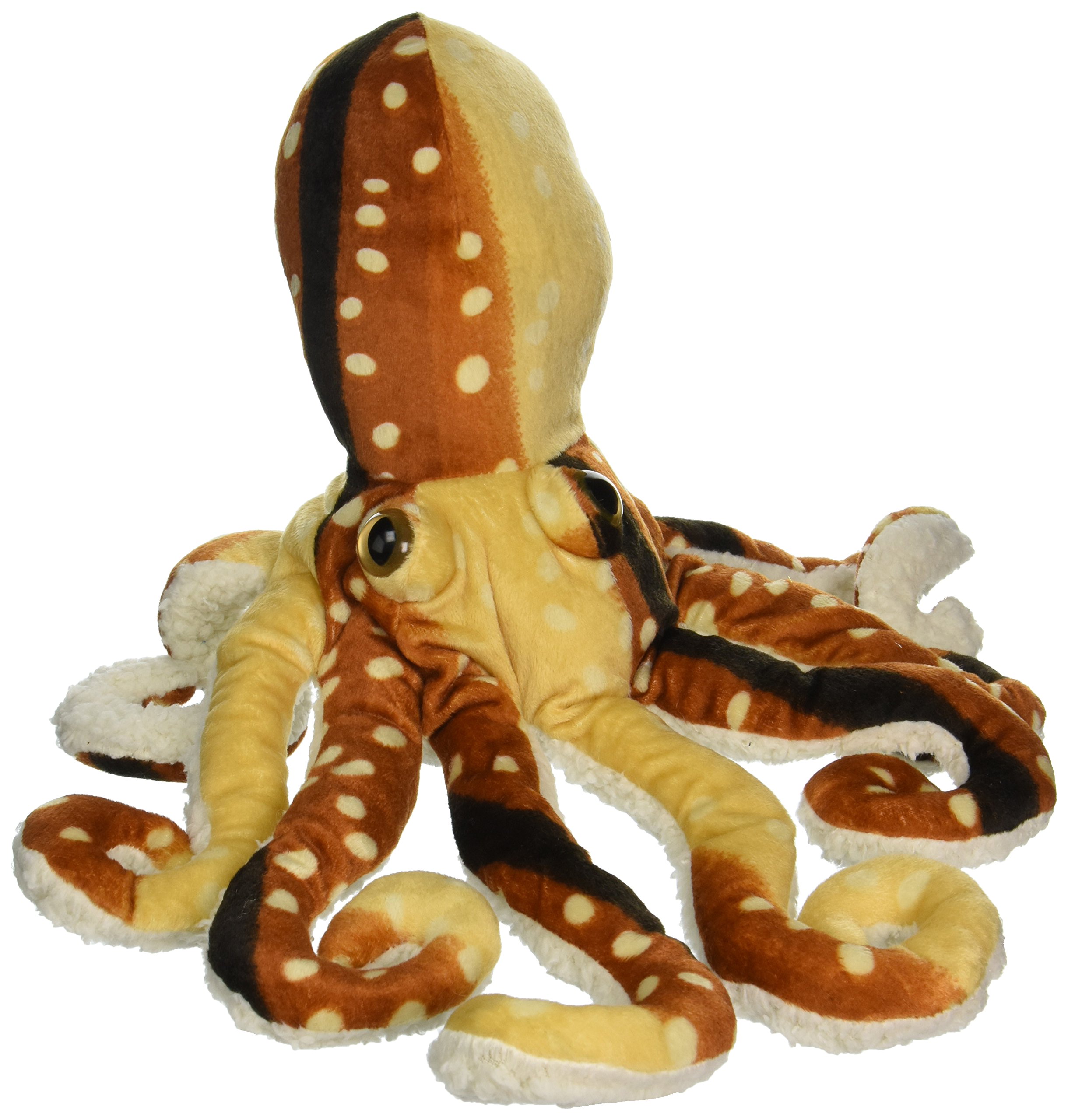 Sunny Toys 20-inch Soft Plush Octopus Hand Puppet - Interactive Storytelling Toy for Kids, Classroom & Family Fun Activities
