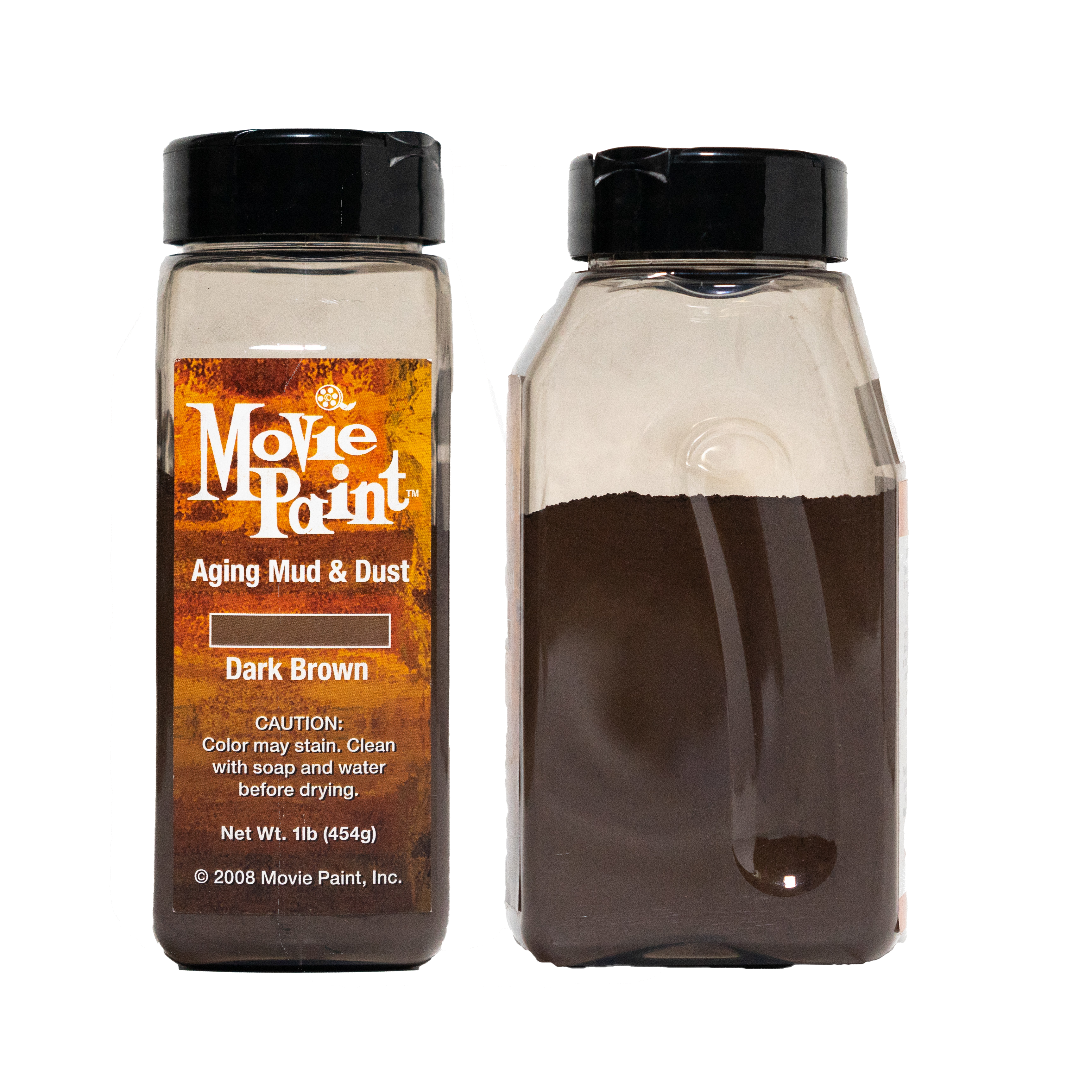 MOVIE PAINT Aging Mud & Dust (1 lb) - Professional Special Effects Makeup for Film, Theater & Cosplay - Create Realistic Dirt, Grime & Weathering Effects