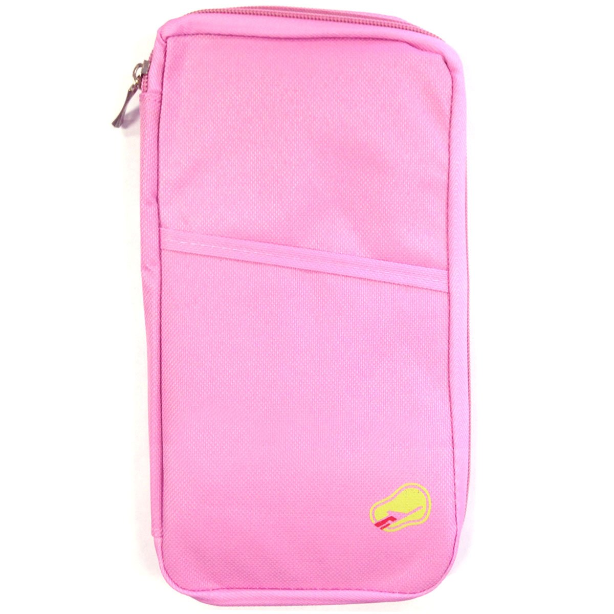 Wrapables® RFID Blocking Passport Holder - Secure Travel Wallet for Passport & Documents, Pink - Perfect for Airports & International Trips