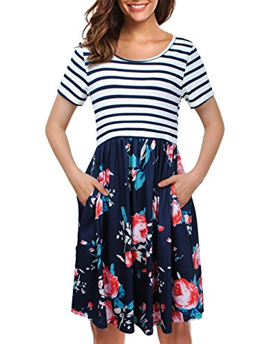 Navy Blue White