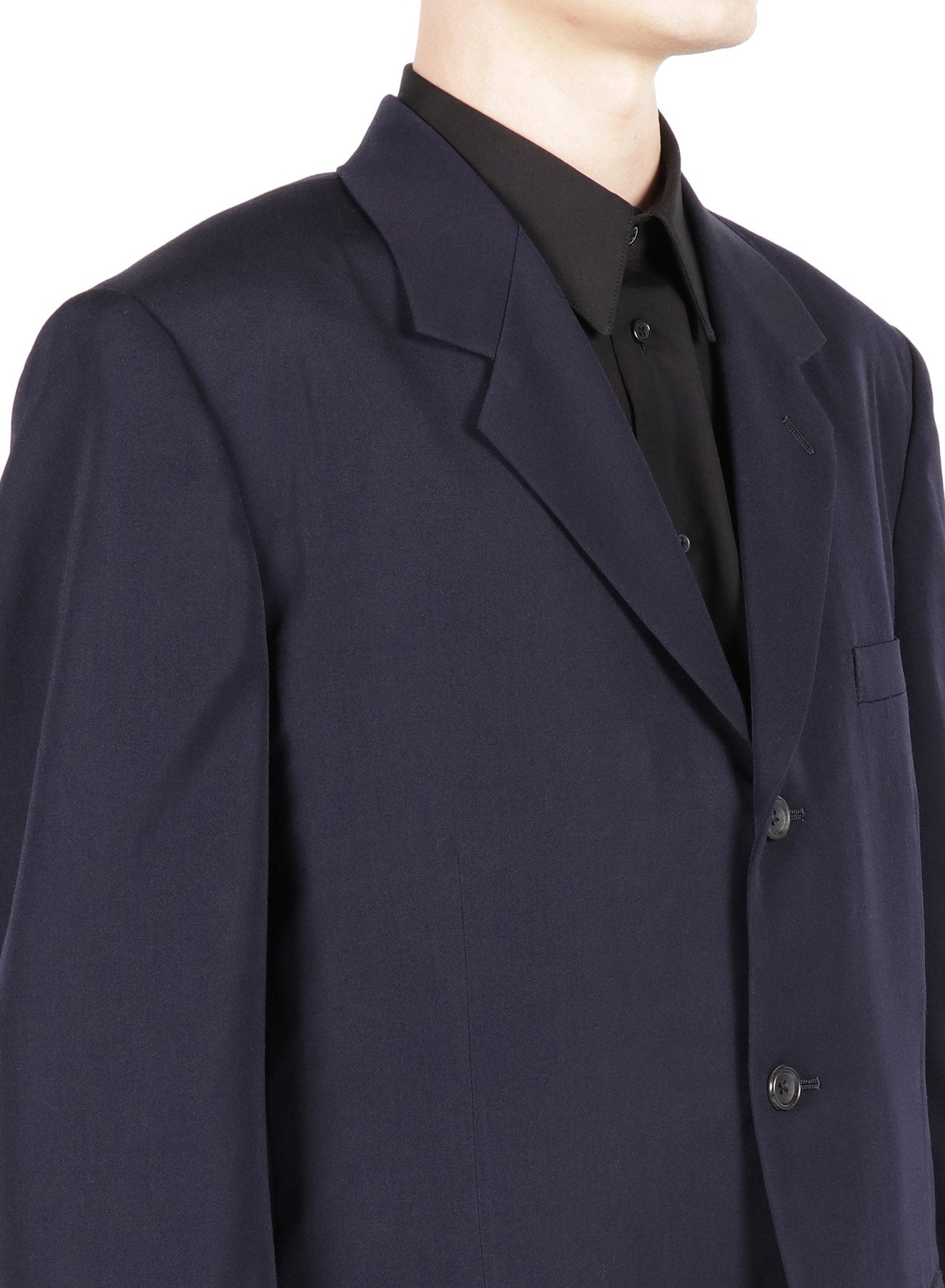 Premium Men's Gabardine Suit Jacket - 3 Button Single Breasted Formal Blazer for Business, Weddings & Special Occasions