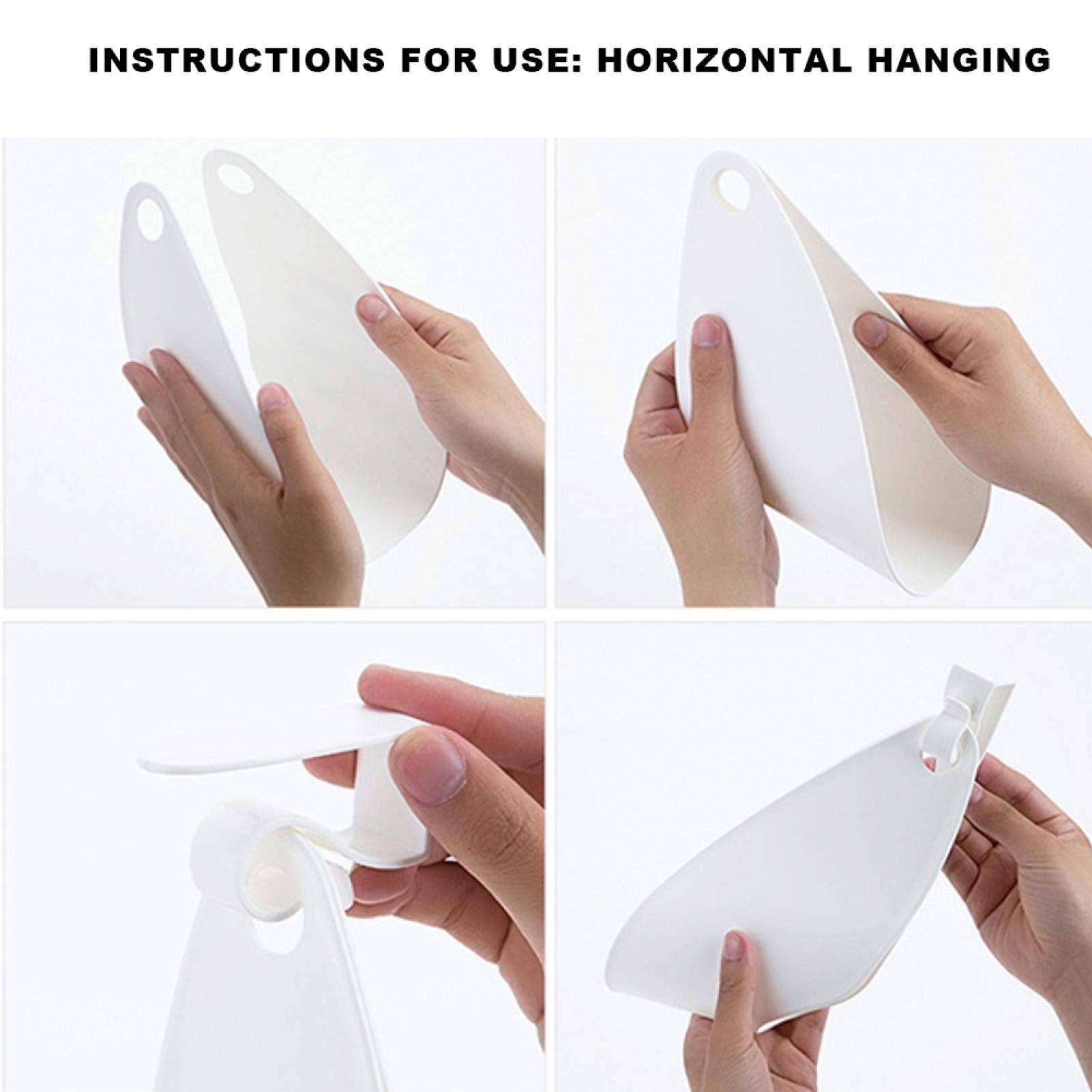 **Wall Mounted Hair Dryer Holder for Bathroom - Durable & Safe Organizer with Non-Slip Design - Perfect for Home, Apartment, and Salon Use**