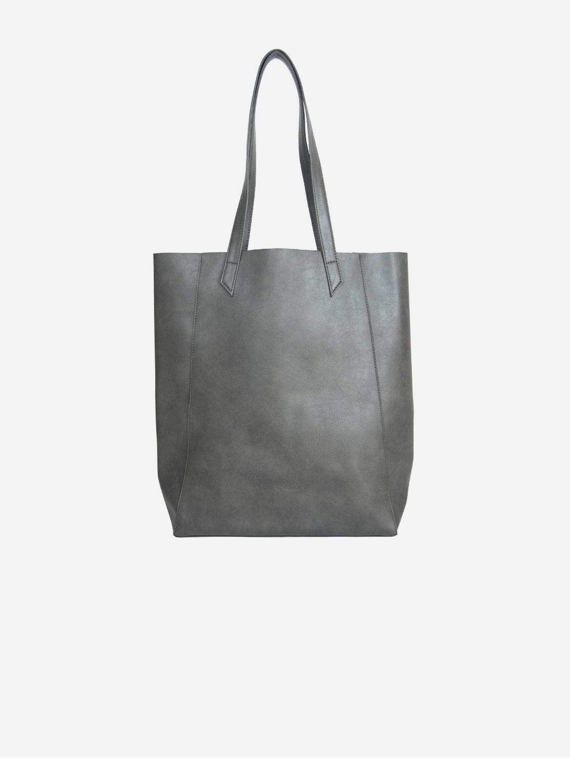Eco-Friendly Vegan Leather Everyday Tote Bag for Women - Lightweight & Durable Grey Handbag | Perfect for Work, Travel & Shopping
