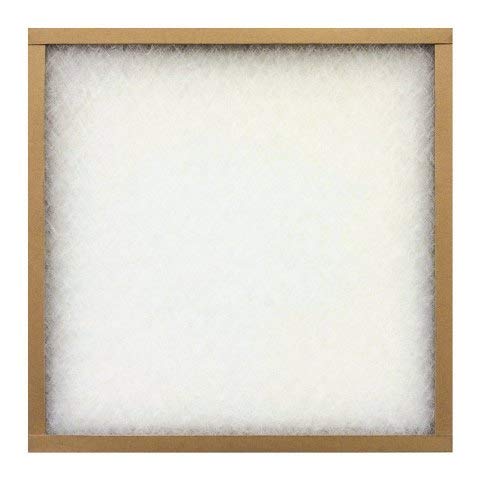 12x16x1 Inch Fiberglass Furnace Air Filter - Pack of 12 | MERV 2 Dust & Pollen Protection | Perfect for HVAC Systems, Home & Office Use