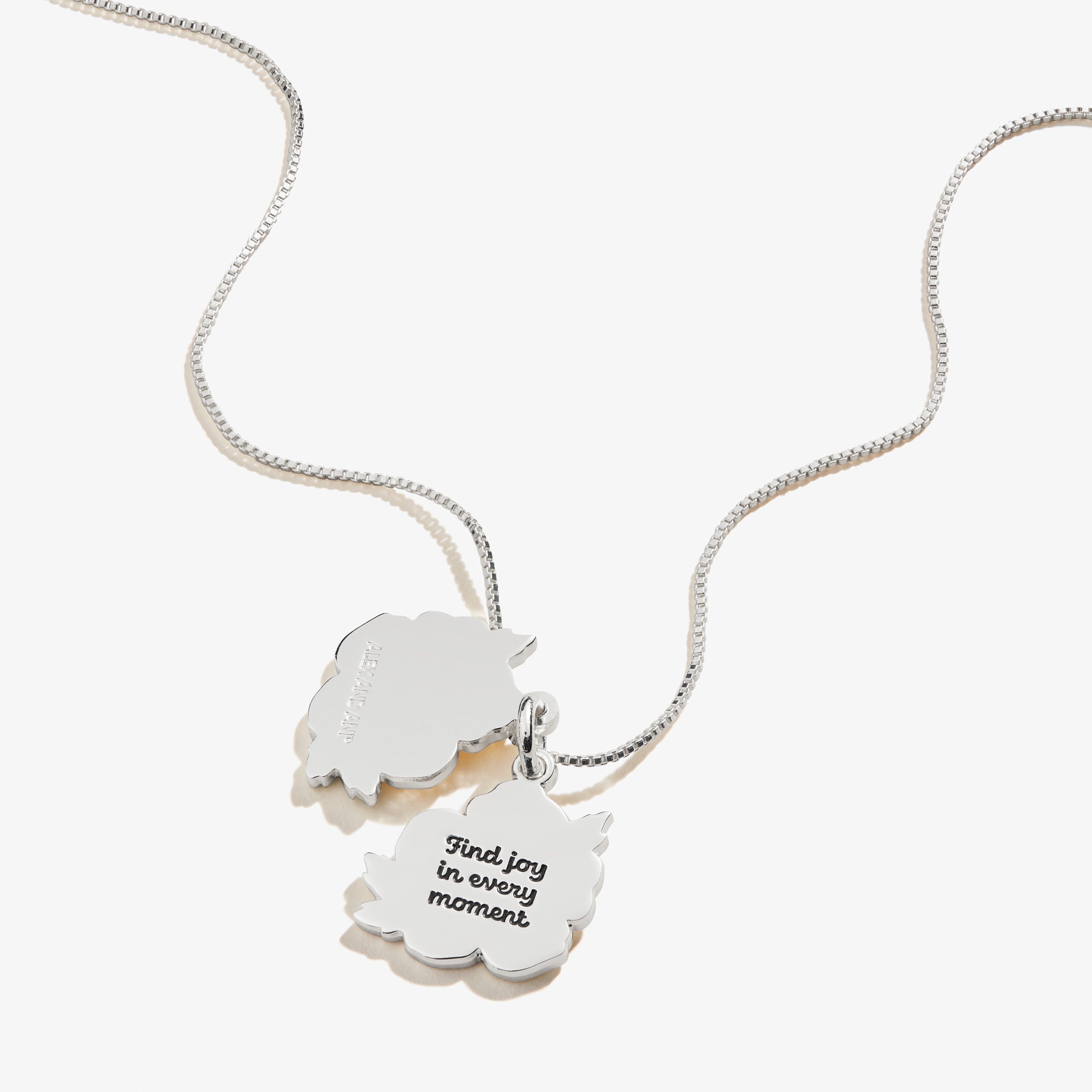 Buttercup Flower Necklace - 'Find Joy In Every Moment' Inspirational Jewelry for Women, Perfect Gift for Birthday, Anniversary & Everyday Wear