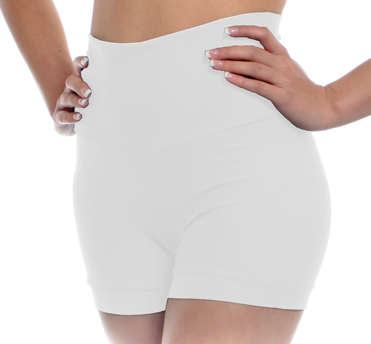 Women's High Waisted Dance Shorts - Breathable Stretch Ballet Yoga Workout Shorts for Women | Perfect for Dance Class, Yoga, Gym & Fitness Training