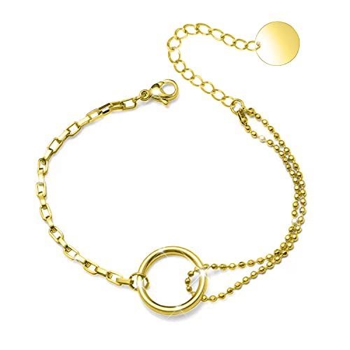 Gold Open Circle