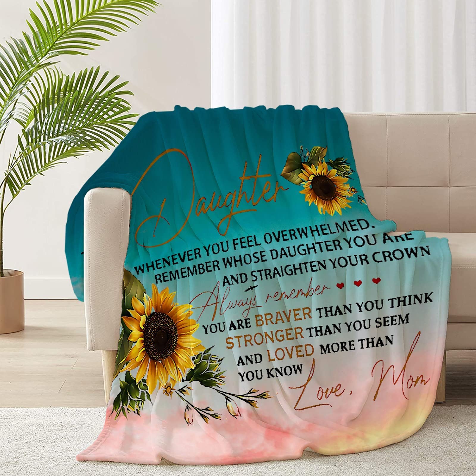 RICKYOUNG Fleece Flannel Plush Throw Blanket 120