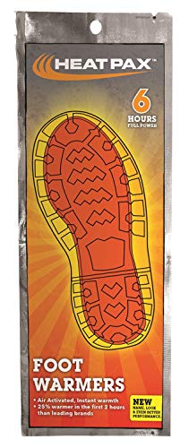 OccuNomix 1103-10FF Air Activated Foot Warmers - 5 Pairs (Pack of 5) | Instant Heat, Odorless & 25% Warmer First 2 Hours | UL Tested for Safety | Perfect for Winter Hiking, Skiing & Outdoor Activities
