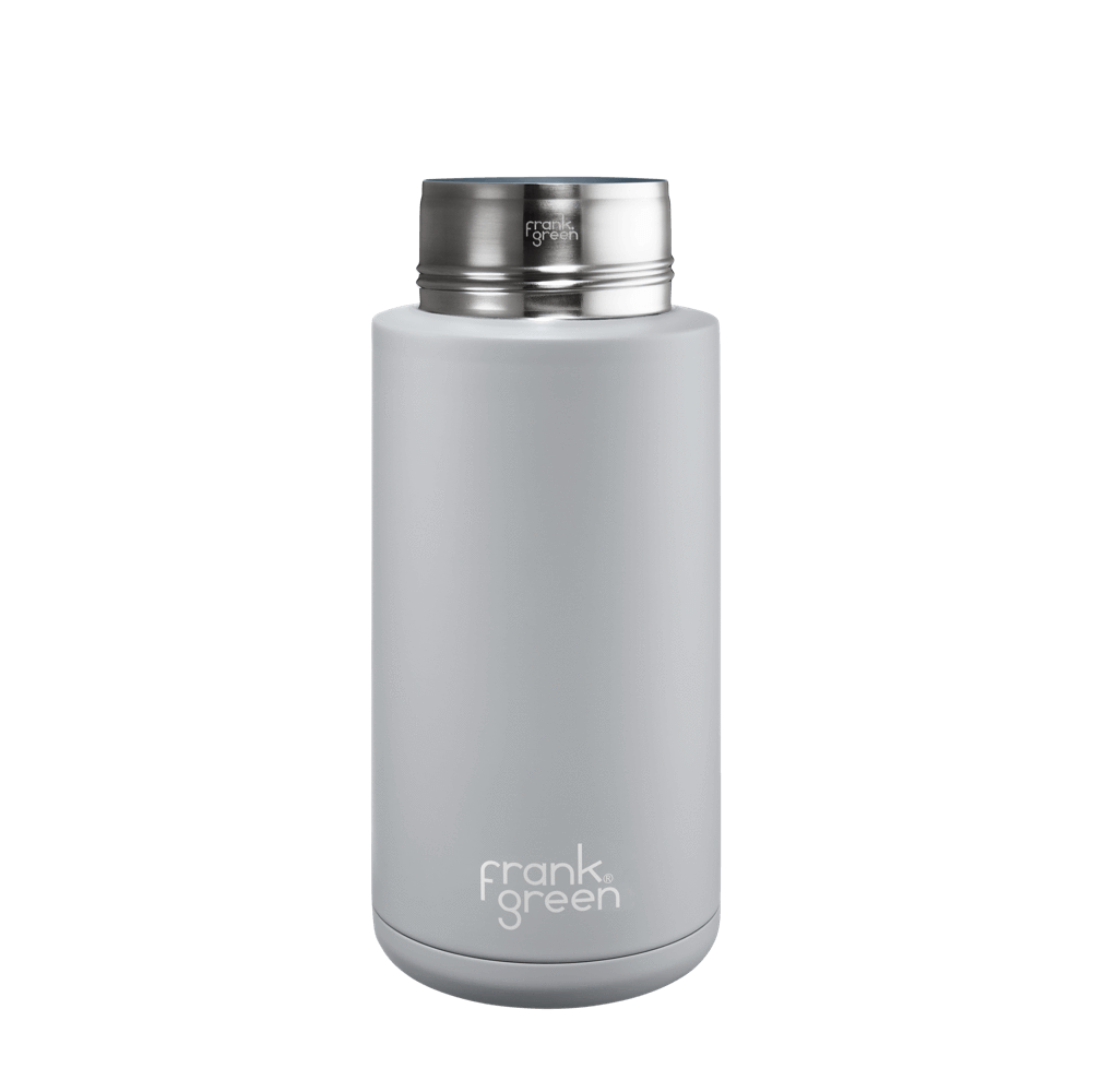 Eco-Friendly Ceramic Reusable Water Bottle - 34oz (1000ml) Leak-Proof & Insulated - Perfect for Gym, Hiking, Office & Travel