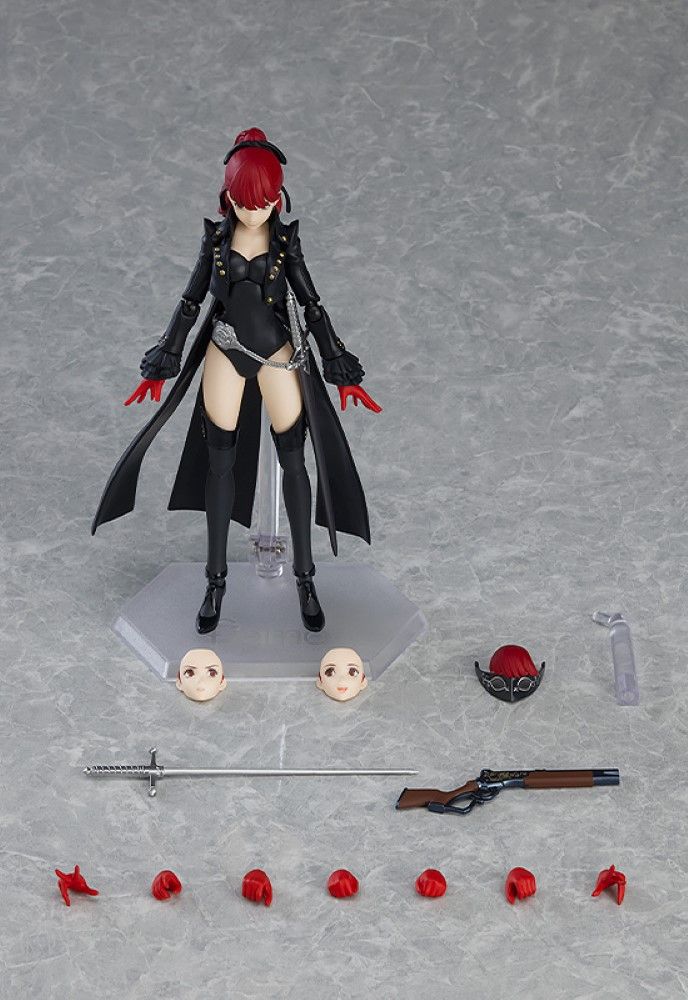 Figma #587 Violet Persona 5 Royal Action Figure - Collectible Anime Character Model for Display & Gaming Enthusiasts - Perfect for Cosplay, Shelf Decor, and Anime Conventions