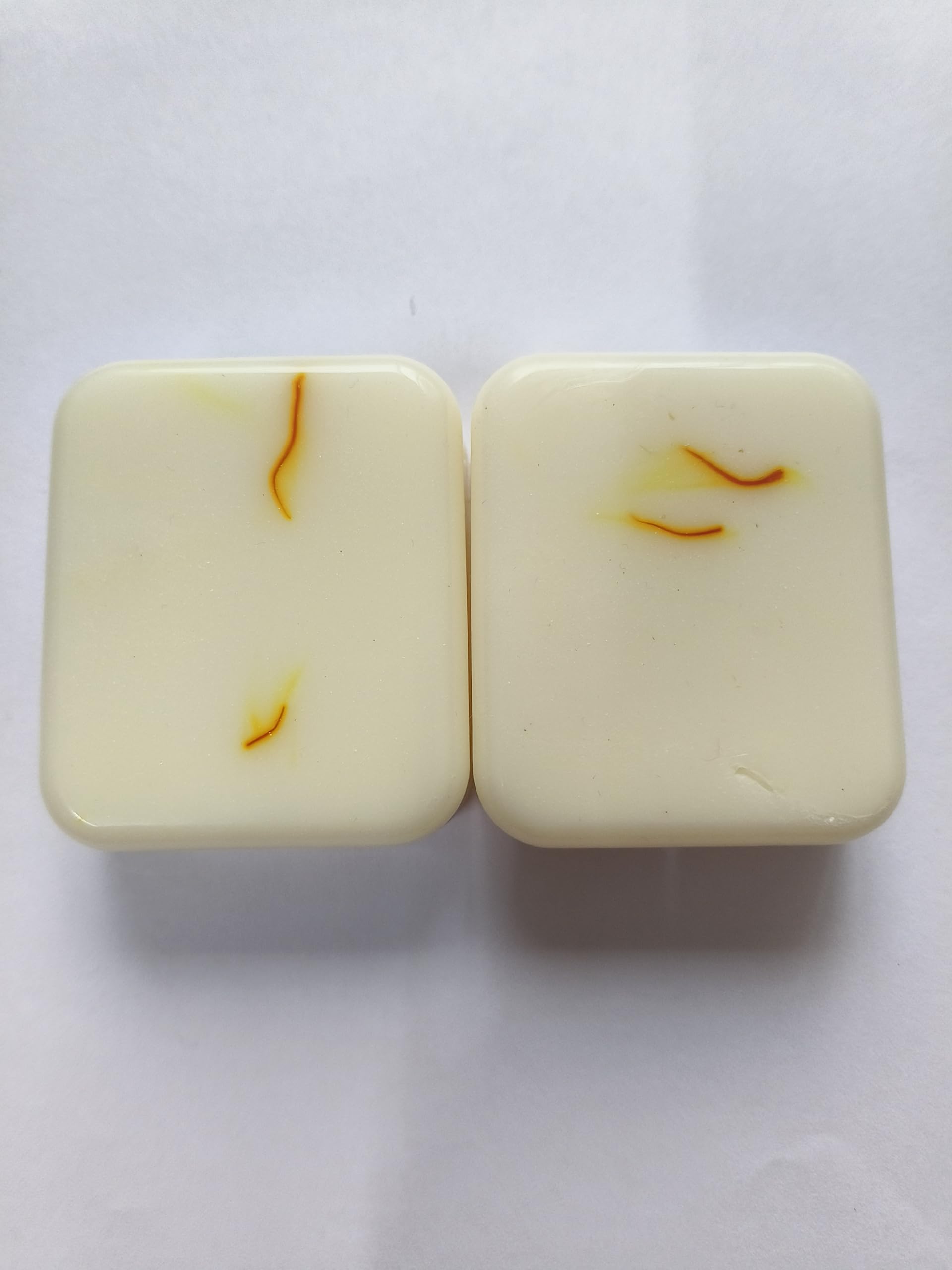 Pure Goat Milk & Saffron Soap Bar - Natural Moisturizing & Brightening for Dry & Sensitive Skin | Handmade Skincare, Face & Body Wash, Gift Idea