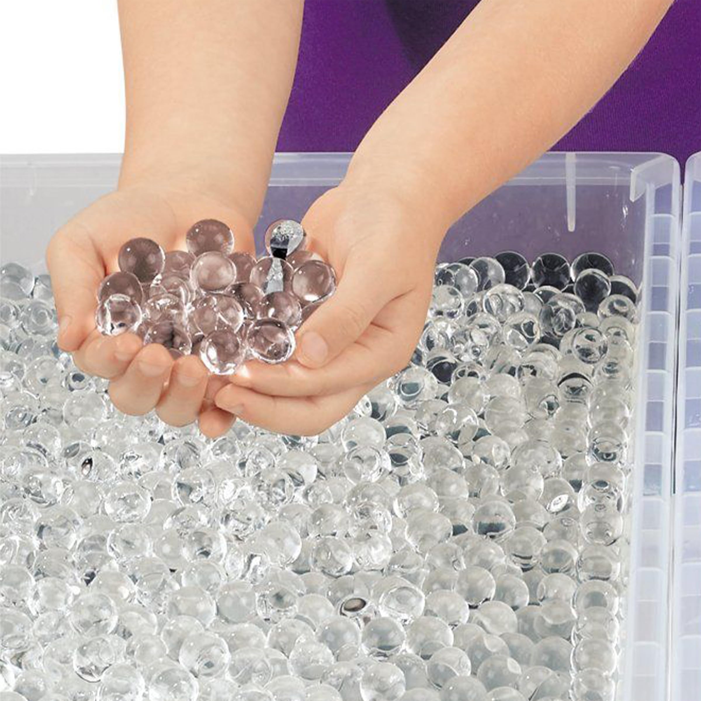 Mr. Pen Clear Water Beads - 20,000 Non-Toxic Water Gel Beads for Vases, Plants, Floral Arrangements & Sensory Play - Perfect for Home Decor, Weddings & Kids Activities