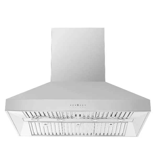 48 Inch 1200 CFM Stainless Steel Island Range Hood - Powerful Kitchen Ventilation for Open Concept Homes & Large Cooking Spaces