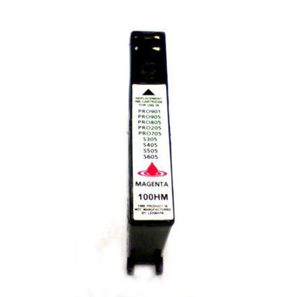 100XL High-Yield Magenta Compatible Inkjet Cartridge for HP Printers - Perfect for Home, Office & Photo Printing