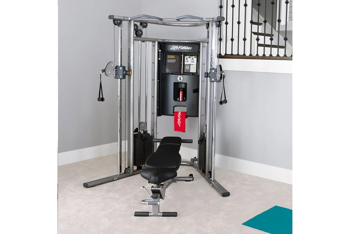 Life Fitness G7 Adjustable Weight Bench for Home Gym - Strength Training & Workout Equipment for Full Body Exercises - Perfect for Home, Garage & Commercial Gyms