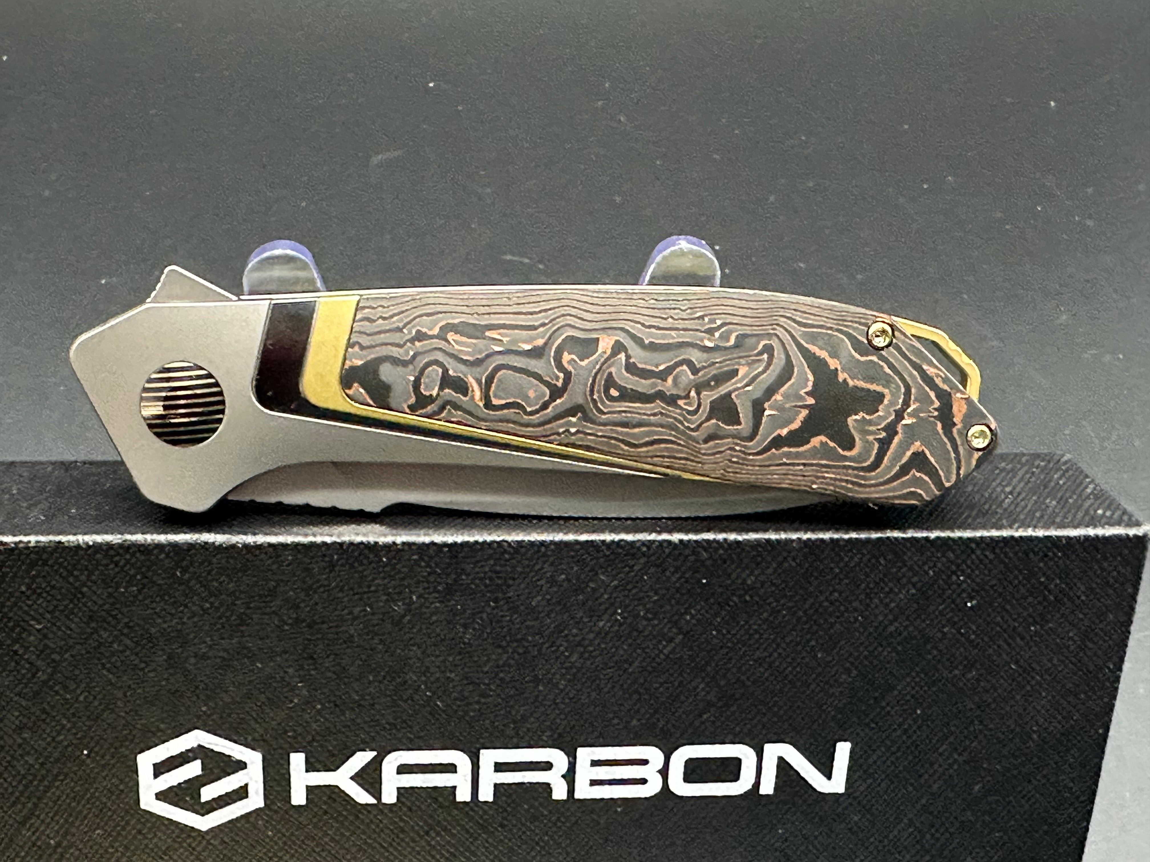Premium Karbon Knives Smokeshow Collection - High-Performance Kitchen Knives Set for Professional Chefs & Home Cooking - Perfect for Slicing, Dicing, and Food Preparation
