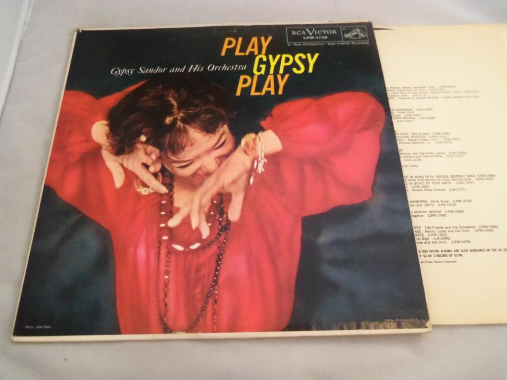Play Gypsy Play VINYL LP – RCA Victor LPM 1739 – Vintage Jazz Record for Collectors & Music Lovers – Perfect for Home Listening & Retro Music Nights