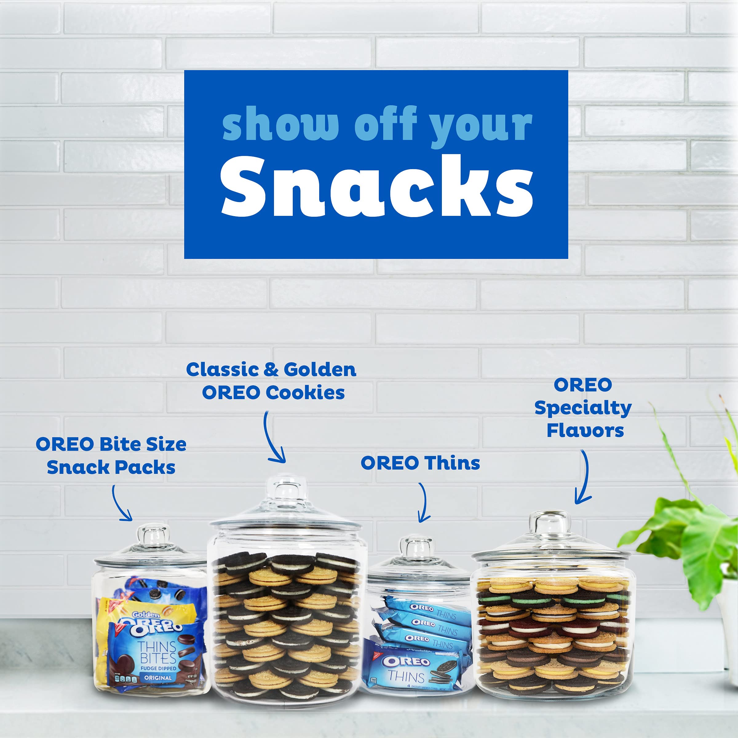 OREO Chocolate Sandwich Cookies, 12 Pack (2.4 oz Each) - Perfect for School Lunch Boxes, Office Snacks & Afternoon Tea Treats