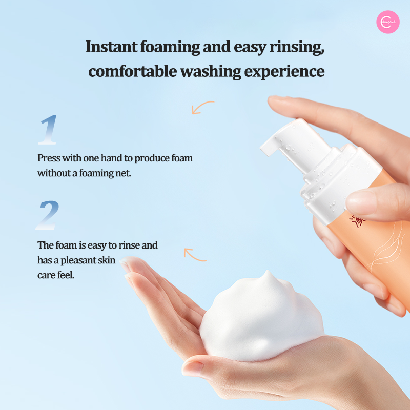 SIMPCARE Sensitive Skin Gentle Oil Control Foaming Cleanser - Hydrating Face Wash for Acne Prone & Oily Skin - Daily Skincare Routine for Men & Women
