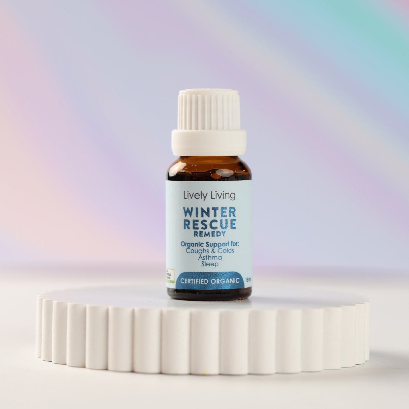 Winter Rescue Remedy Organic Essential Oil 15ml - Natural Stress Relief & Immune Support - Perfect for Aromatherapy, Massage & Home Diffusers