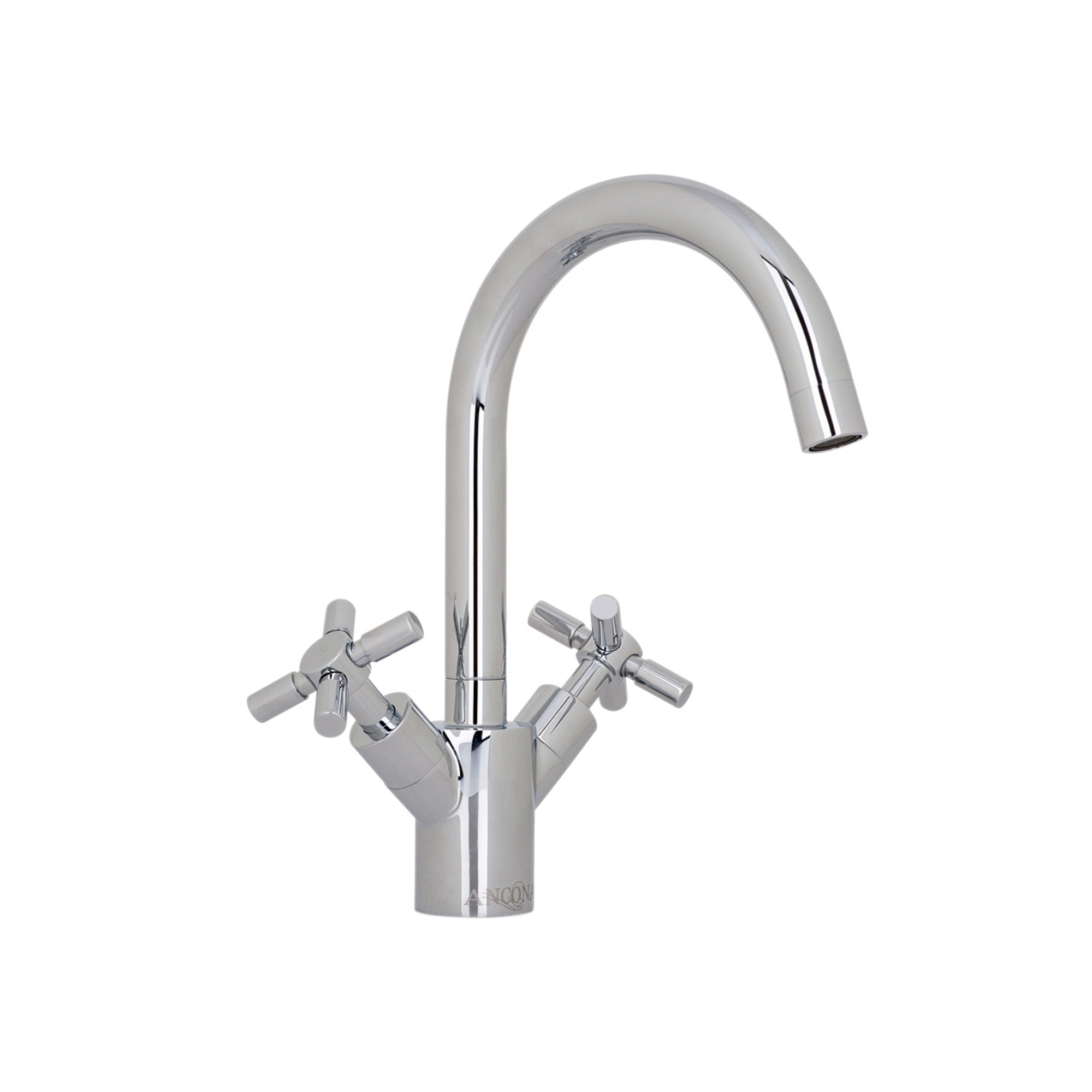 Ancona Prima Single Hole Bathroom Faucet in Chrome - Modern Chrome Finish for Bathroom Sink, Perfect for Small Spaces & Vanities | Easy Installation & Durable Design