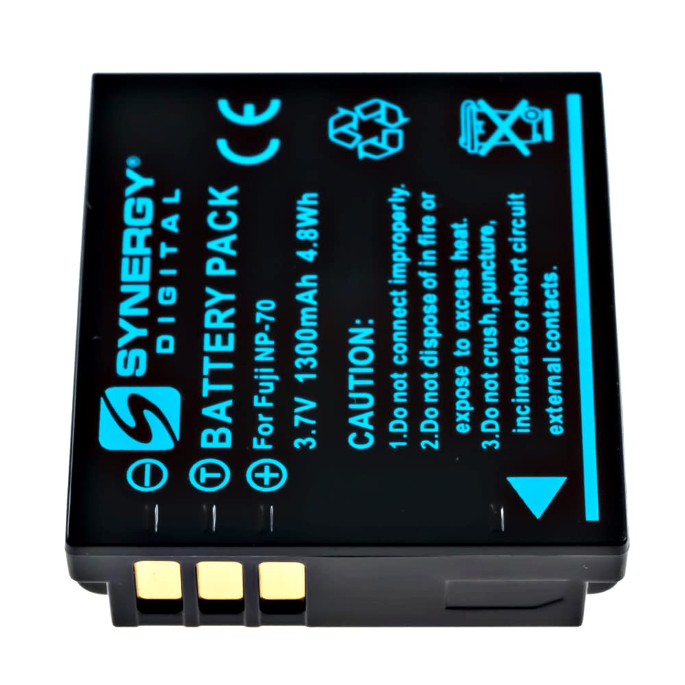 Synergy Digital Camera Battery for Panasonic CGA-S005 - 1300mAh Li-Ion Replacement Battery (3.7V) | Perfect for Travel Photography & Outdoor Shooting