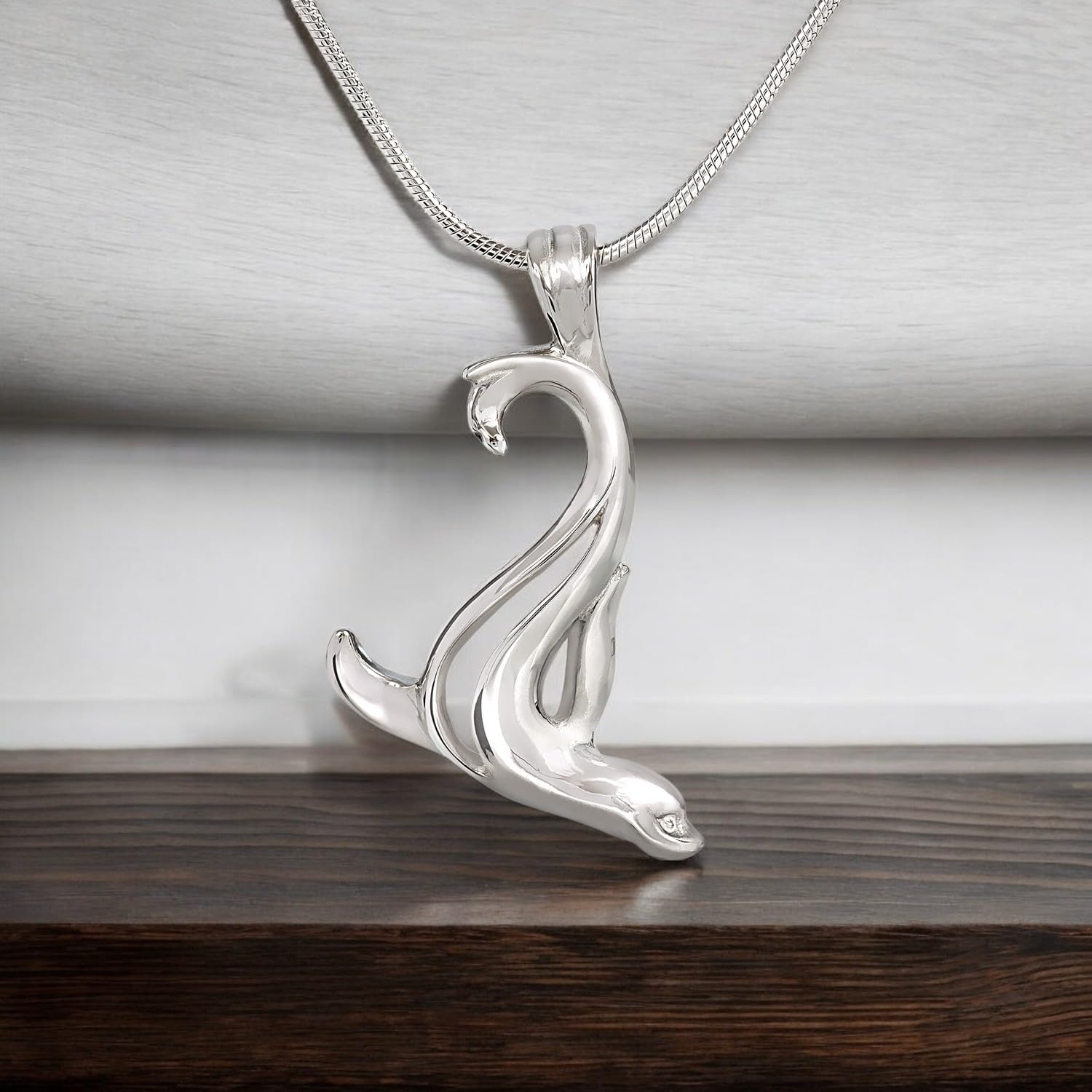 Sterling Silver Sea Lion Pendant Necklace for Women - Ocean Animal Jewelry, Beachy Charm Necklace, Unique Sea Life Gift for Ocean Lovers | Perfect for Beach Vacations, Birthday Gifts & Marine-Themed Parties