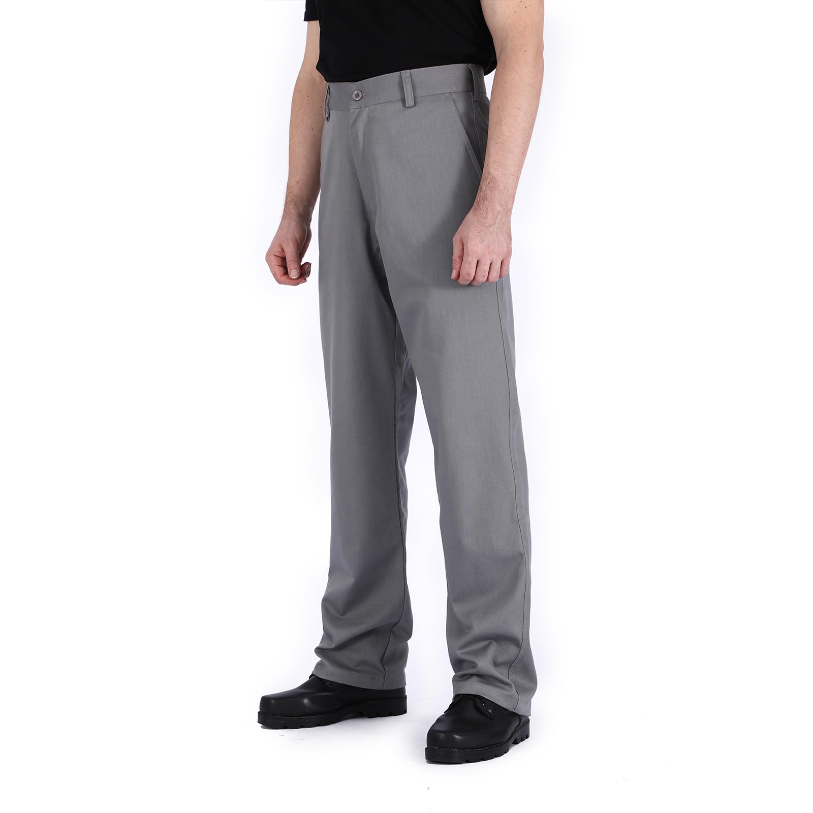 FR Pants - 7oz Flame Resistant Welding Pants for Men, Fire Retardant Workwear for Industrial & Construction Safety