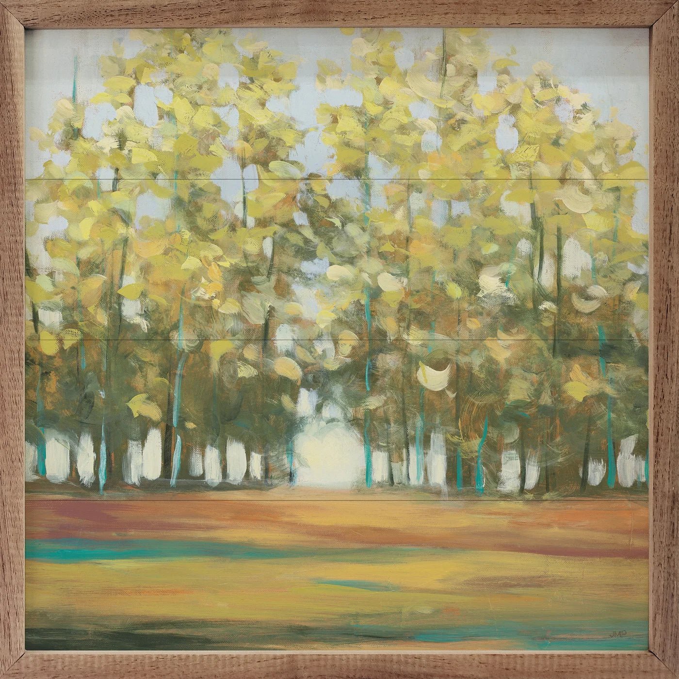 Aspen Grove By Julia Purinton - Premium Wood Framed Wall Art Print - Nature Landscape Decor for Living Room, Bedroom & Office