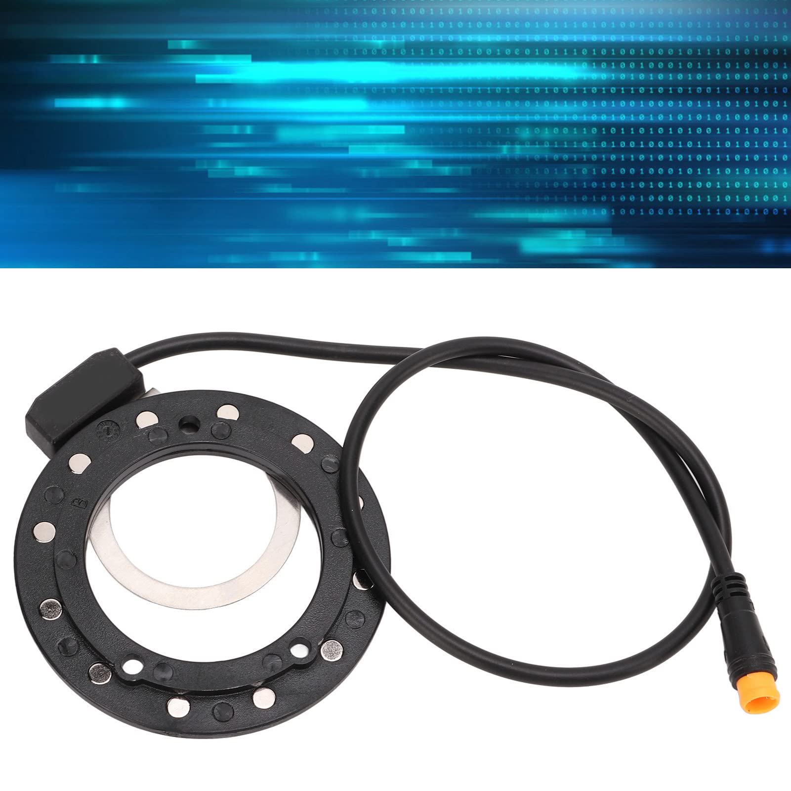 High Sensitivity 12 Magnets Right Dual Hall Sensor Electric Bike Pedal Assist Sensor - Perfect for E-Bike Conversion Kits & DIY Electric Bicycle Upgrades
