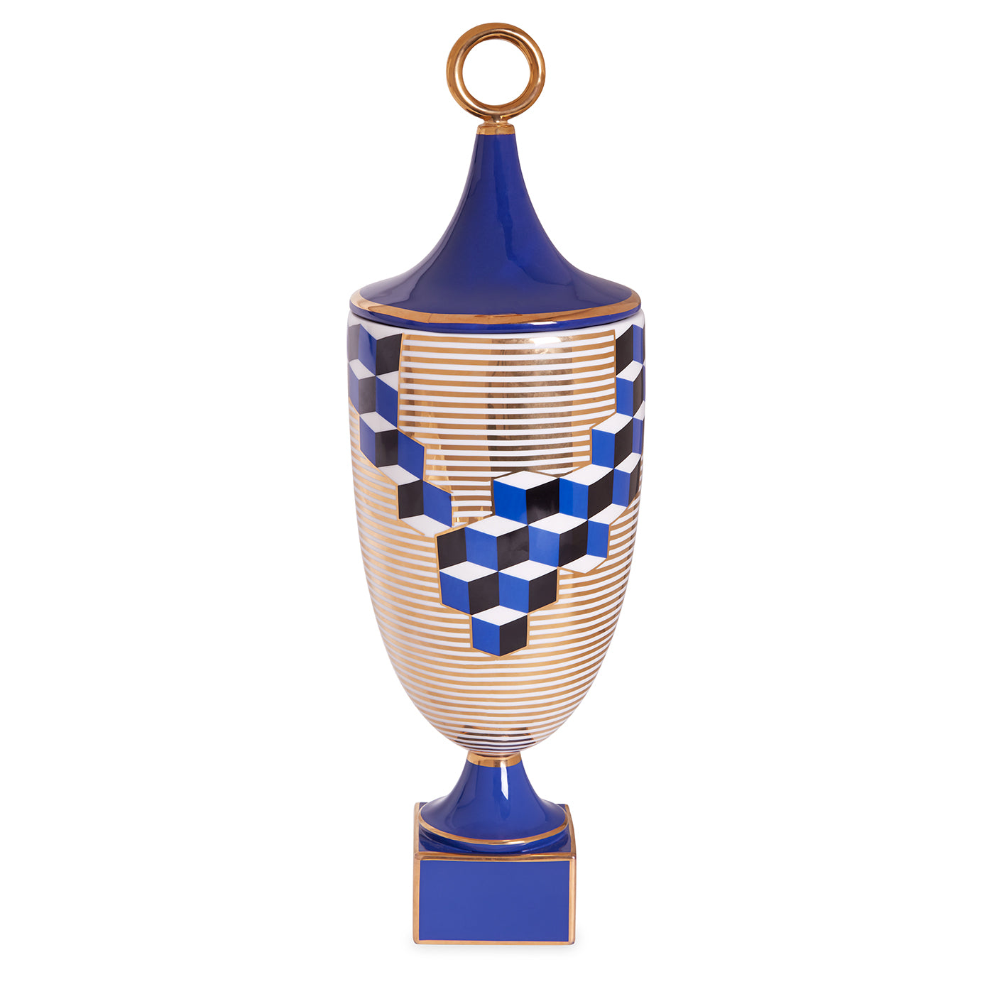Versailles Cube Urn - Elegant Modern Cremation Urn for Ashes - Perfect for Home Memorials, Funeral Services & Keepsakes